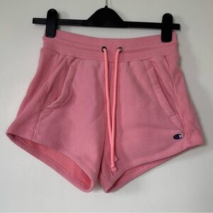 🎉4/30$🎉 Champion Y2K Pink Fleece Shorts - Size XS